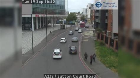 Sutton A232 Court Road Landscape Webcam United Kingdom