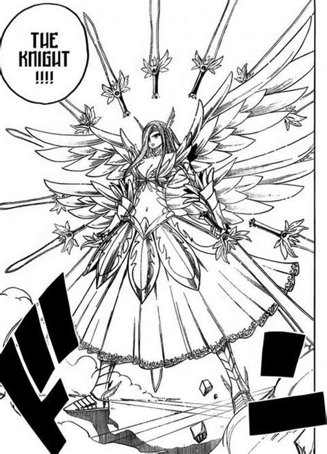 Erzas Heavens Wheel Armor Do The Sword Fairy Tail Manga Fairy