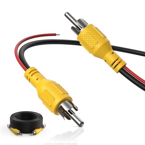 Amazon Backup Camera RCA Video Cable With Detection Wire AV