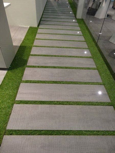 Super easy diy modern geometric concrete stepping stones with bling! Easy Gravel Paths and Stepping Stones