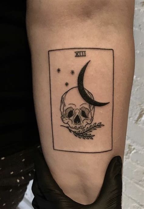 More images for skull tattoos small » unique small forearm skull tattoo ideas for women | moon ...