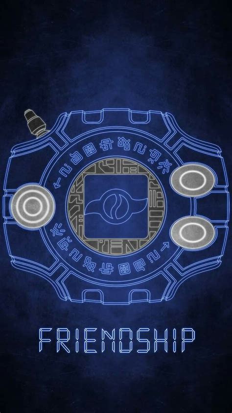 Digivice Crest Of Friendship | Digimon wallpaper, Digimon tattoo