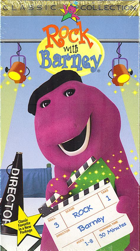 Rock With Barney Repackaged Version Sealed Vhs Vhs Tapes 7560 The