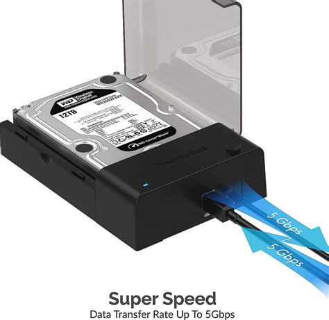 Buy Sabrent Usb To Sata External Hard Drive Lay Flat Docking Station For Or In Hdd