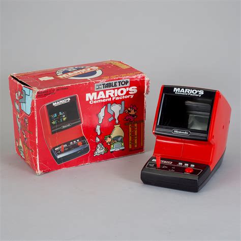 Spelkonsol Marios Cement Factory Game And Watch Table Top Nintendo