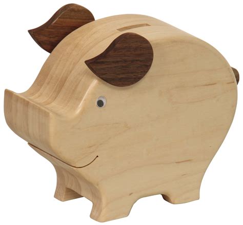 Solid Wood Piggy Bank From Dutchcrafters Amish Furniture