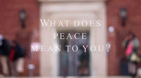 It involves using extravagant gestures and displays of affection very early in the relationship to gain power and control. What Does Peace Mean to You? - YouTube
