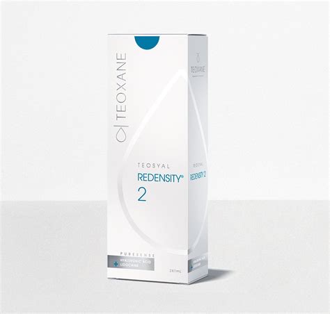 Teosyal® Puresense Redensity 2 1st And Only Hyaluronic Acid Gel Designed
