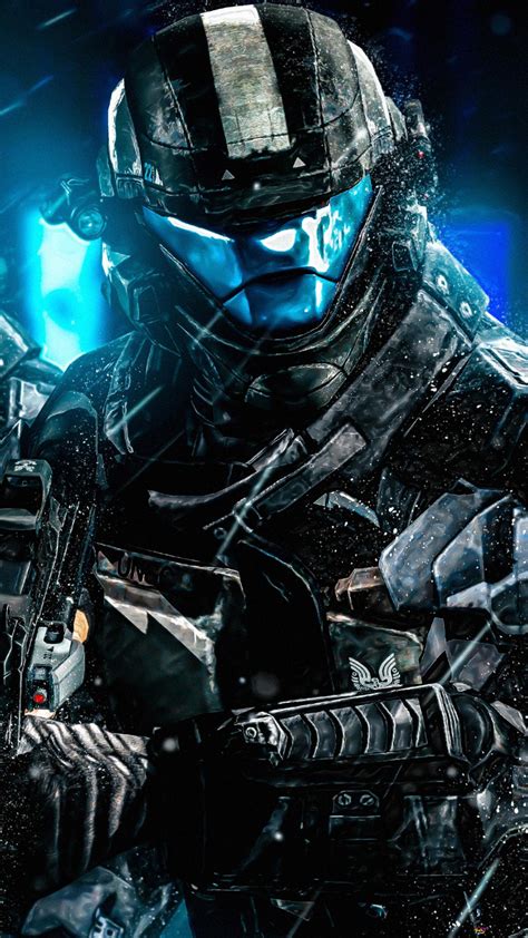 Halo 3 Odst Orbital Drop Shock Troopers Soldiers Squad Hd