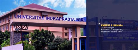 Biaya Kuliah Unindra Universitas Indraprasta Pgri Jakarta Ta 20212022 Terbaru Biayainfo