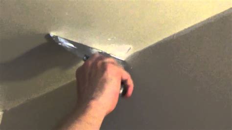 Here you may to know how to repair large hole in ceiling. How to Patch a Hole in The Ceiling - Fix It Small Hole in ...