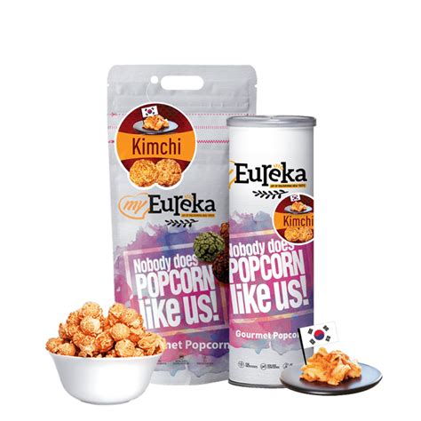 Kimchi Popcorn Myeureka Snack Indonesia