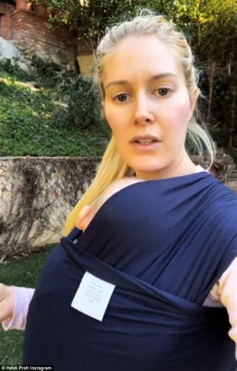 Heidi Montag Reveals 25 Lb Weight Loss After Giving Birth Daily Mail Online