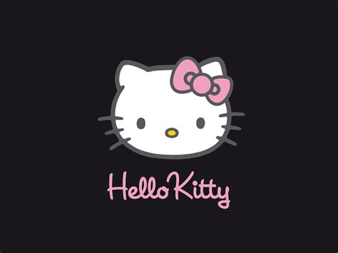 Download The Top Hello Kitty Wallpaper Black By Kroth Hello Kitty