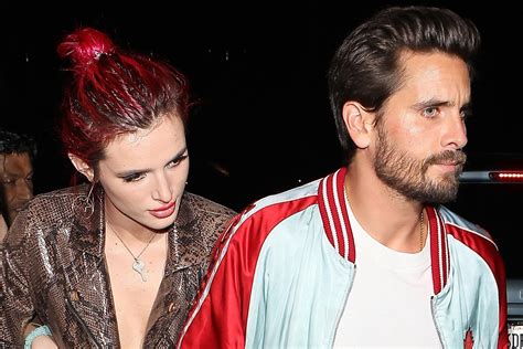 bella thorne and scott disick held hands leaving lana del rey s birthday party glamour