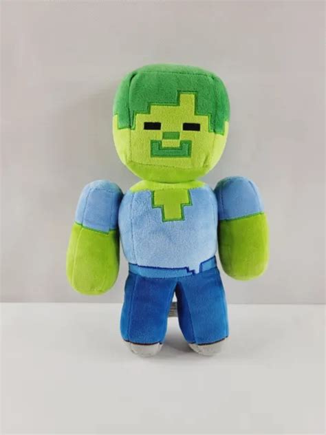 Minecraft Jinx Creeper Zombie Steve 13 Plush Stuffed Toy Euc 1800