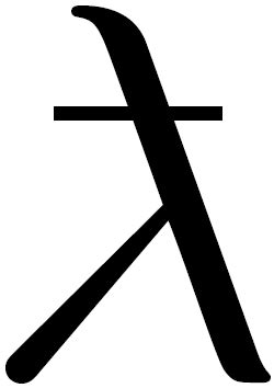 In word there are a couple ways of entering the lambda symbol, for example you can enter it directly from your keyboard. symbols - How can I type "lambda-bar"? - TeX - LaTeX Stack ...
