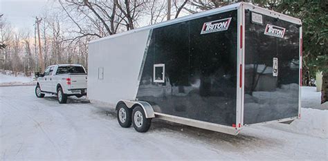 Testing Tritons 2 Place Elite Snowmobile Trailer Snowgoer