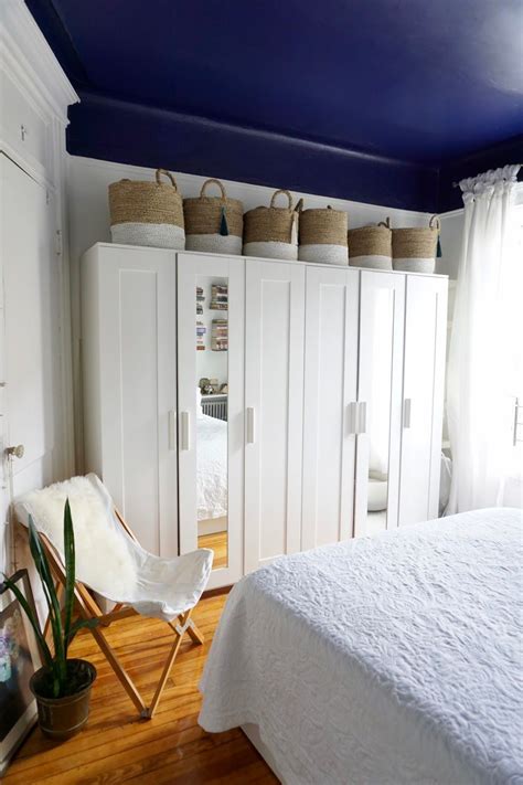 And yes, the leather handles are awesome. Two Tone Walls Paint Project with Lowe's | Ikea brimnes ...
