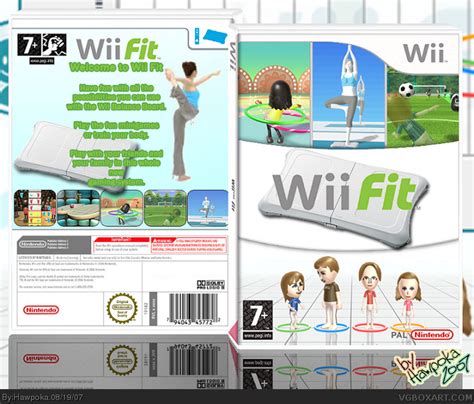 Wii Fit Wii Box Art Cover By Hawpoka