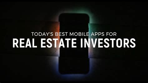 Yes, the real estate app. Best Mobile Apps For Real Estate Investors - YouTube