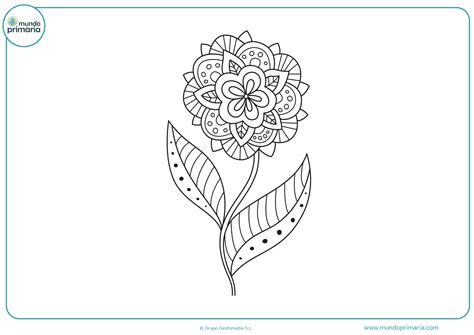 ¿qué es una mandala de flores para imprimir? Dibujos Para Colorear De Flores Bonitas Y Grandes