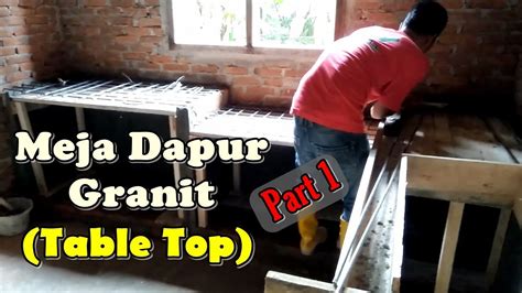 Cara Membuat Meja Dapur Untuk Kompor Tanam - Berbagi Tanam