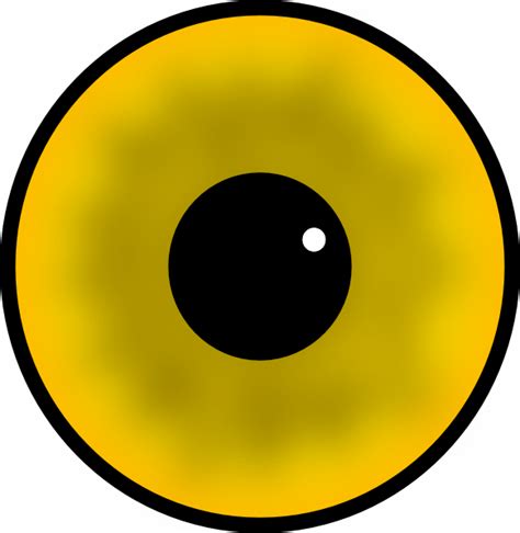 Laobc Yellow Eye Png Svg Clip Art For Web Download Clip Art Png