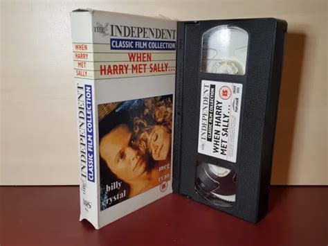 When Harry Met Sally Billy Crystal And Meg Ryan Pal Vhs Video Tape £1