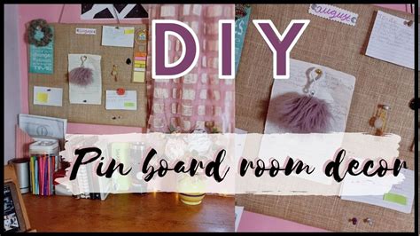 Diy Pin Board With Cardboard Cute Pin Ideas Cute Room Decor Memo