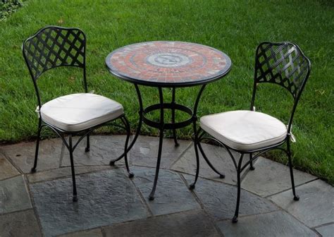 In a living room, you'll find a comfortable sofa and some chairs, as well as a coffee table. 40 wrought iron patio furniture sets for a stylish outdoor ...