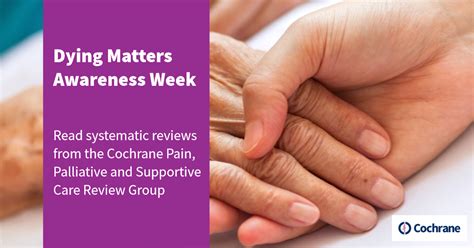 Dying Matters Awareness Week Cochrane