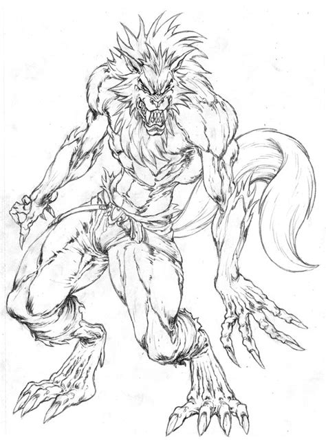 You can also leave it out altogether. A fantasy wolf | Werewolf drawing, Fantasy wolf, Drawings