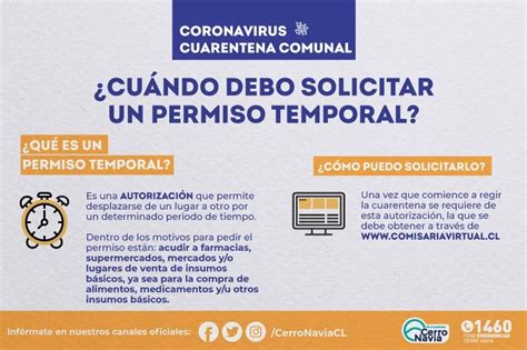 Solicitud de permisos temporales en cuarentena ...