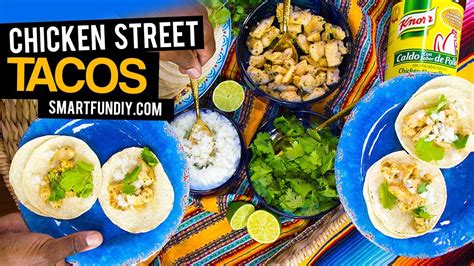 We're mashing together two of my favorites and making mexican street corn chicken tacos today! FAST! Chicken Street Tacos Recipe - YouTube