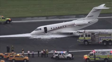 Jet Makes Rough Emergency Landing At Philadelphia International Airport