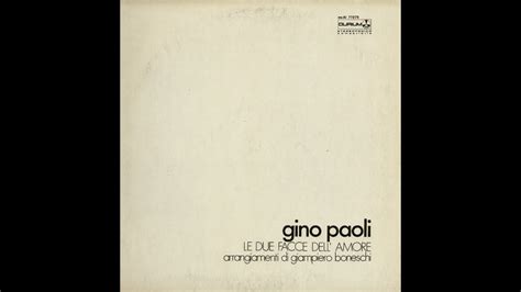 Maybe you would like to learn more about one of these? - GINO PAOLI - LE DUE FACCE DELL' AMORE - ( - DURIUM, MSAI ...