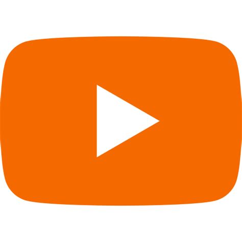 Icône Youtube Orange
