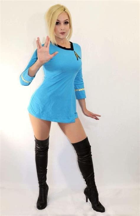 Star Trek Cosplay Hot Cosplay Cosplay Outfits Cosplay Costumes Anime Cosplay Film Science