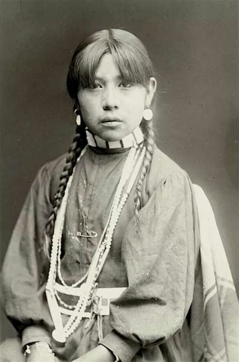 Beautiful Young Woman 1890 Native American Children Native American