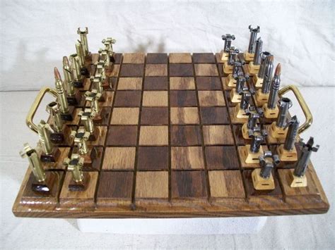 Amazing Bullet Chess Chess Set Unique Chess Set Chess Board