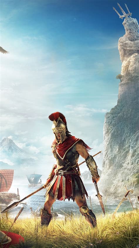 Download assassins creed odyssey for pc, laptop, ipad, mac, ios, android desktop wallpaper. 1080x1920 Assassins Creed Odyssey 2018 4k Iphone 7,6s,6 ...