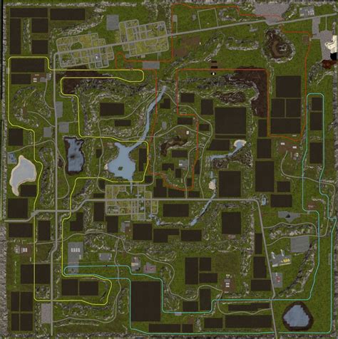 Мод карта Pleasant Valley 17 V36 Rus Farming Simulator 17