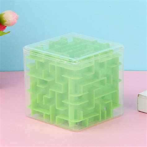 Laberinto 3d Cubo Mágico Cubo De Rompecabezas De Seis Caras