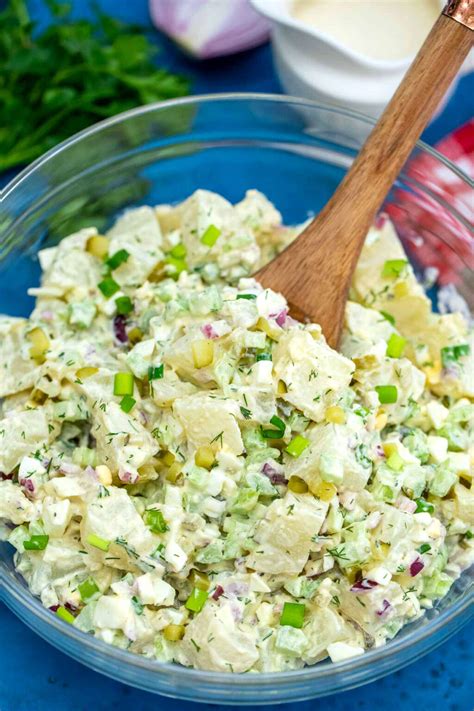 Classic Potato Salad Recipe Video Sweet And Savory Meals