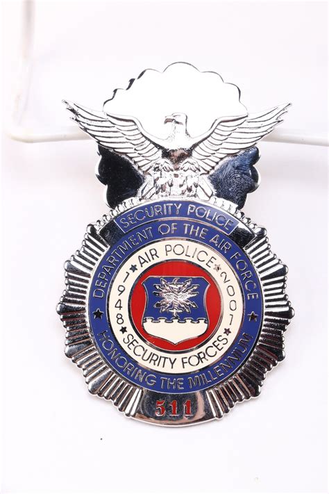 Air Force Security Millennium Badge Ebth