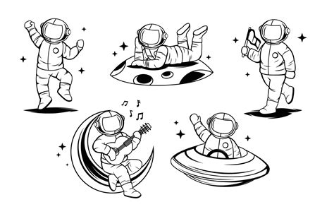 Details More Than 79 Minimalist Astronaut Sketch Super Hot Vn