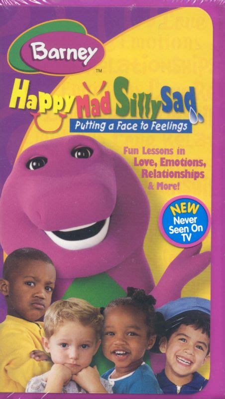 Barney Happy Mad Silly Sad 2003 Synopsis Characteristics