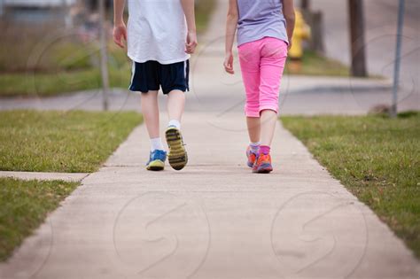 Walking Going For A Walk Boy And Girl Walking Boy And Girl Kids
