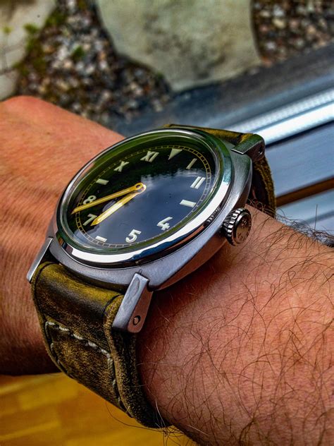 Panerai 3646 Welded Lugs With Rolex California Dial Angelus 240 Style